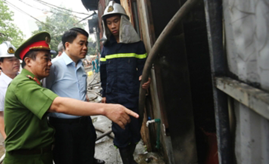 8 người chết và mất tích trong vụ cháy lớn ở Trung Văn, Hà Nội